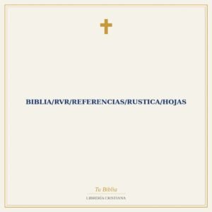 Biblia/RVR/Referencias/Rustica/Hojas