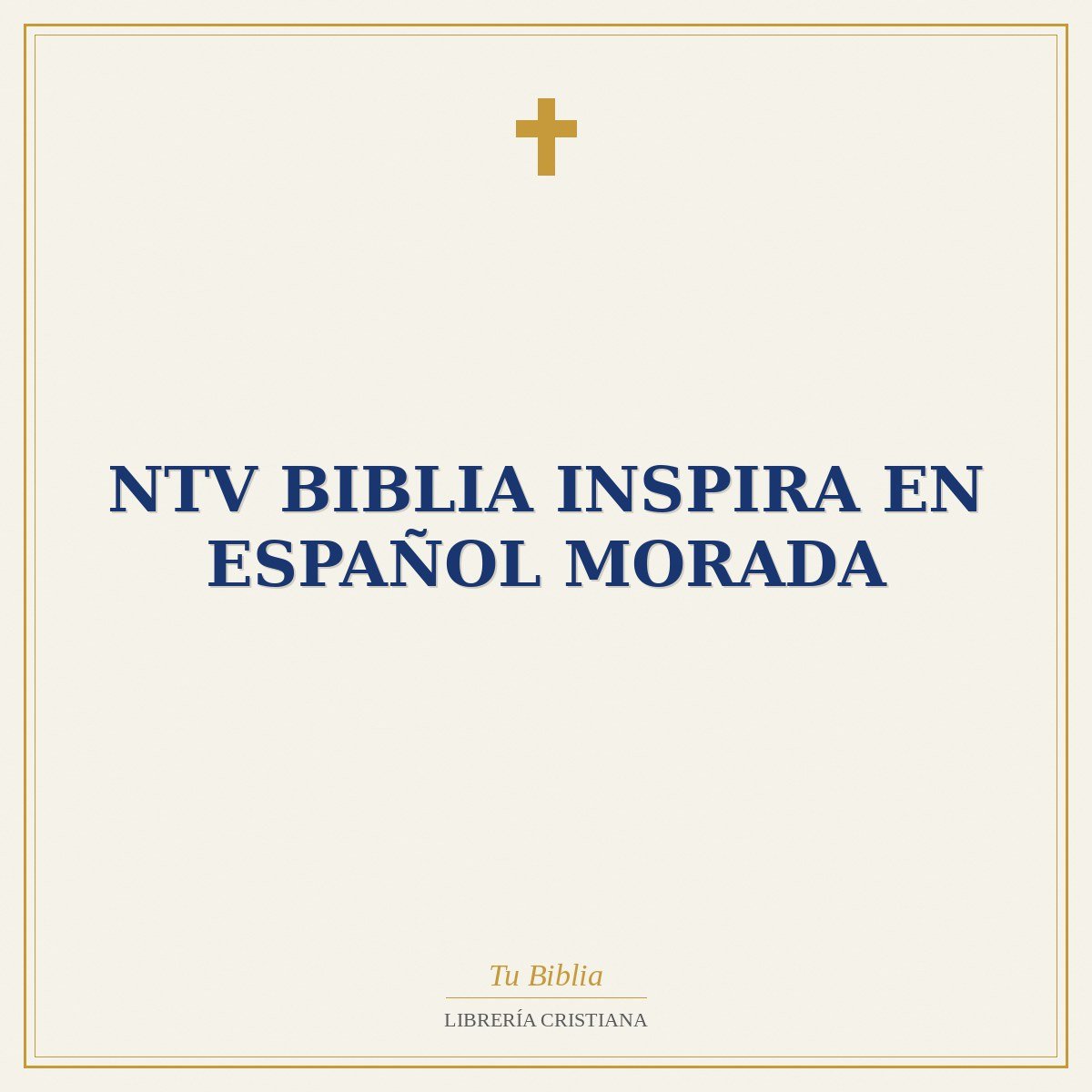 NTV Biblia Inspira En Español Morada 1 NTV Biblia Inspira En Español Morada