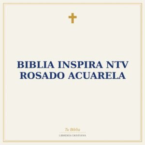 Biblia Inspira NTV Rosado Acuarela