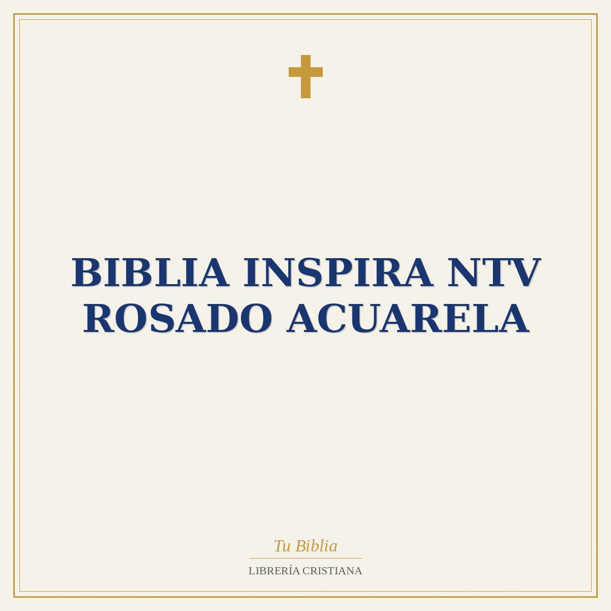 Biblia Inspira NTV Rosado Acuarela 1 Biblia Inspira NTV Rosado Acuarela
