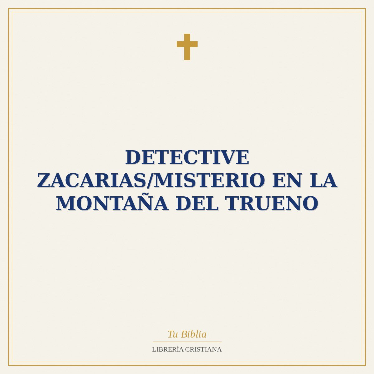 Detective Zacarias/Misterio En La Montaña Del Trueno 1 Detective Zacarias/Misterio En La Montaña Del Trueno