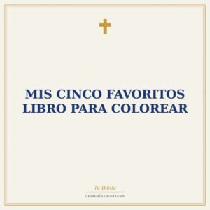 Mis Cinco Favoritos Libro Para Colorear