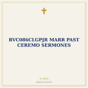 RVC086cLGPJR MARR PAST CEREMO SERMONES