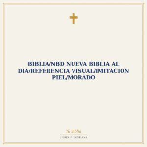 Biblia/NBD Nueva Biblia Al Dia/Referencia Visual/Imitacion Piel/Morado