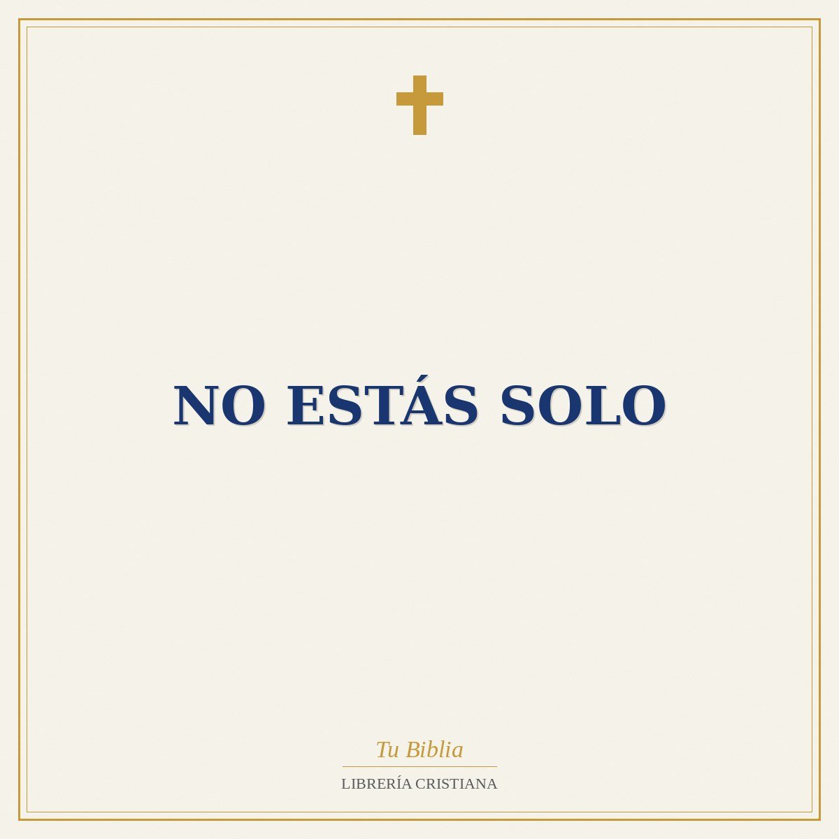 No Estás Solo 1 No Estás Solo