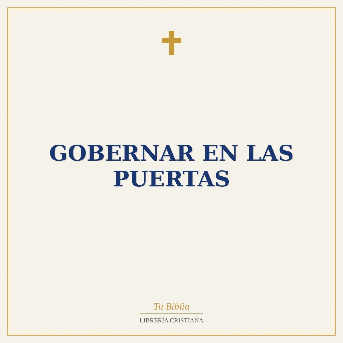 Gobernar en las Puertas 1 Gobernar en las Puertas