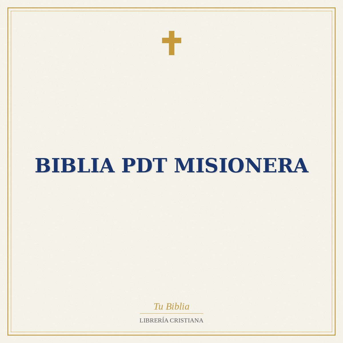 Biblia PDT Misionera 1 Biblia PDT Misionera