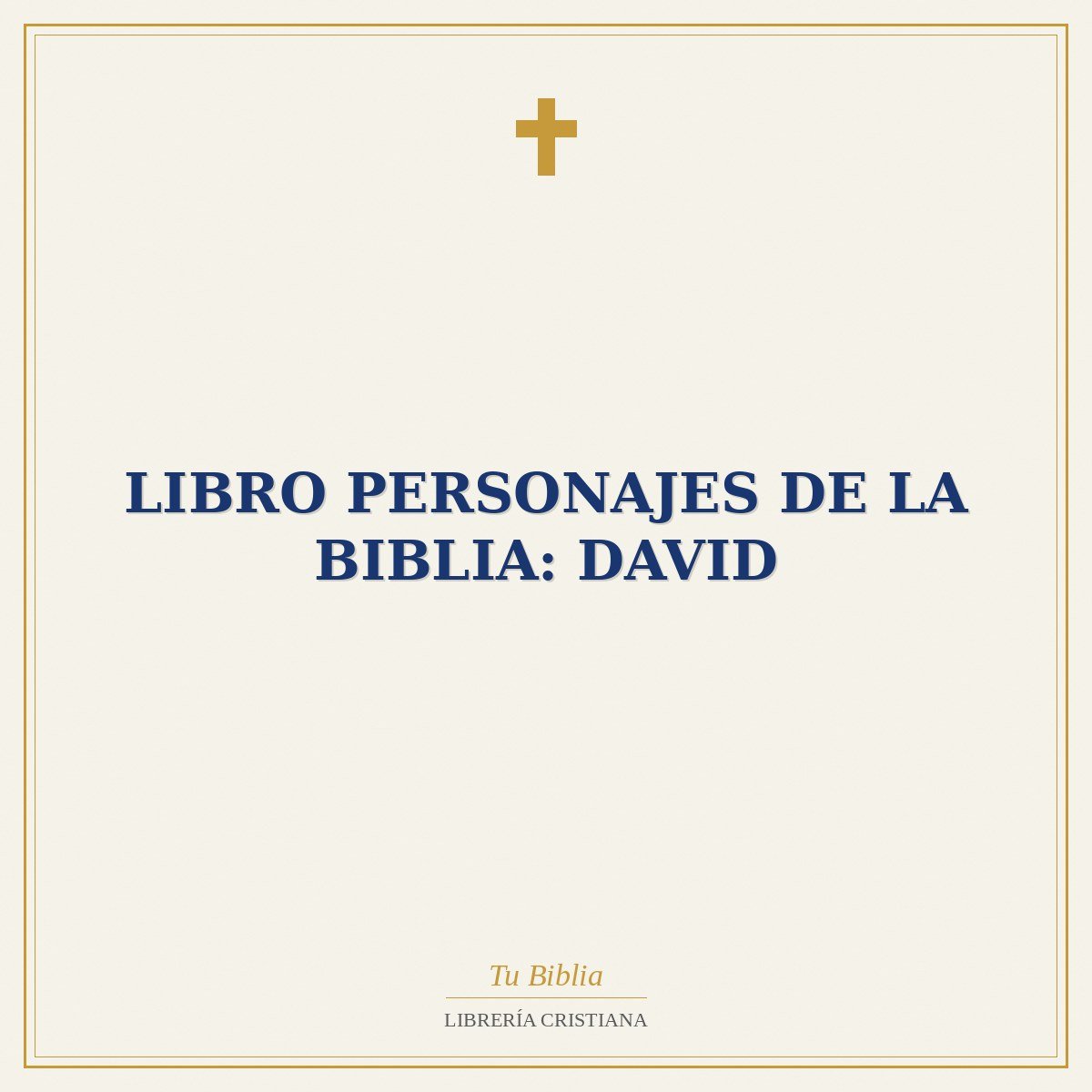 Libro Personajes De La Biblia: David 1 Libro Personajes De La Biblia: David