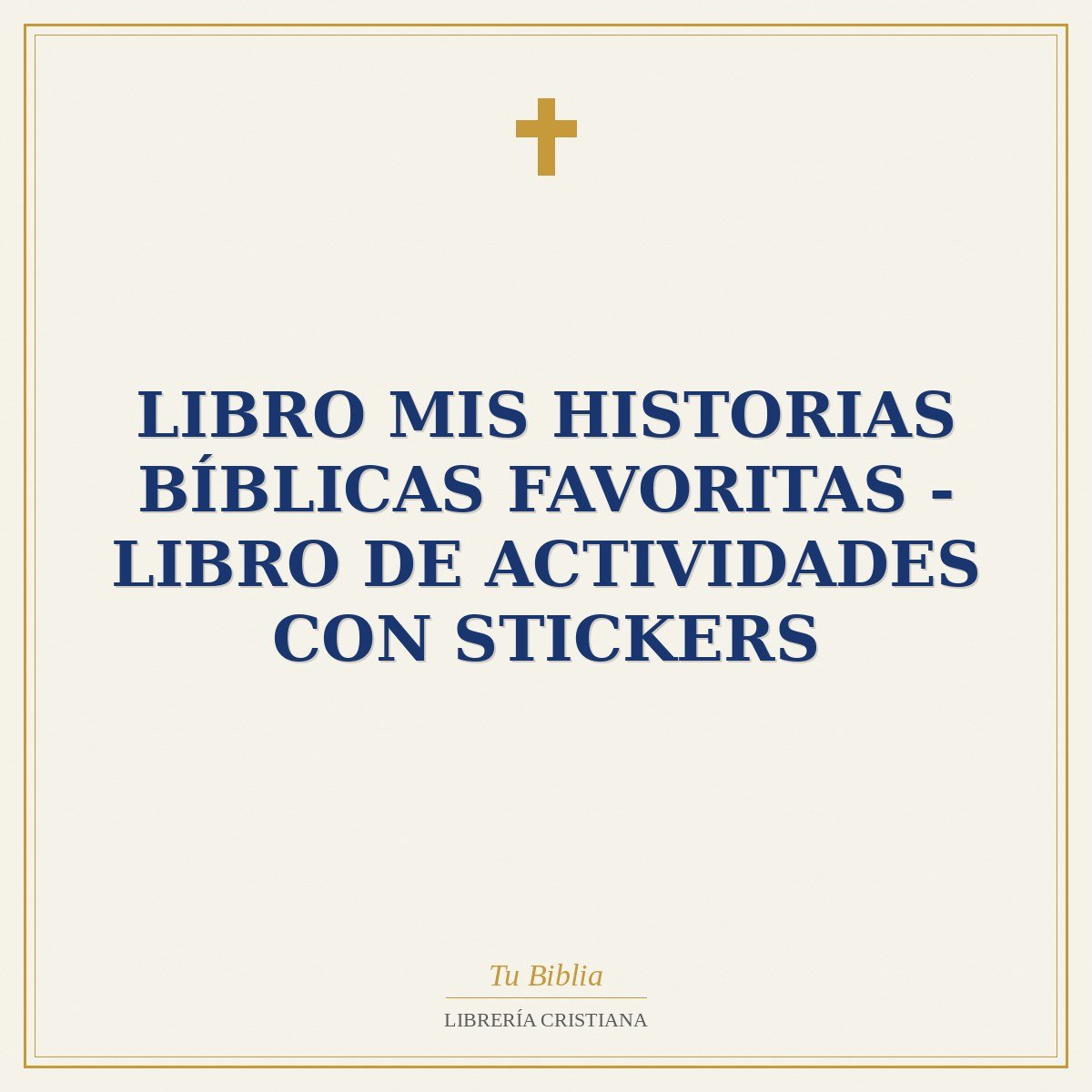 Libro Mis Historias Bíblicas Favoritas - Libro De Actividades con stickers 1 Libro Mis Historias Bíblicas Favoritas - Libro De Actividades con stickers