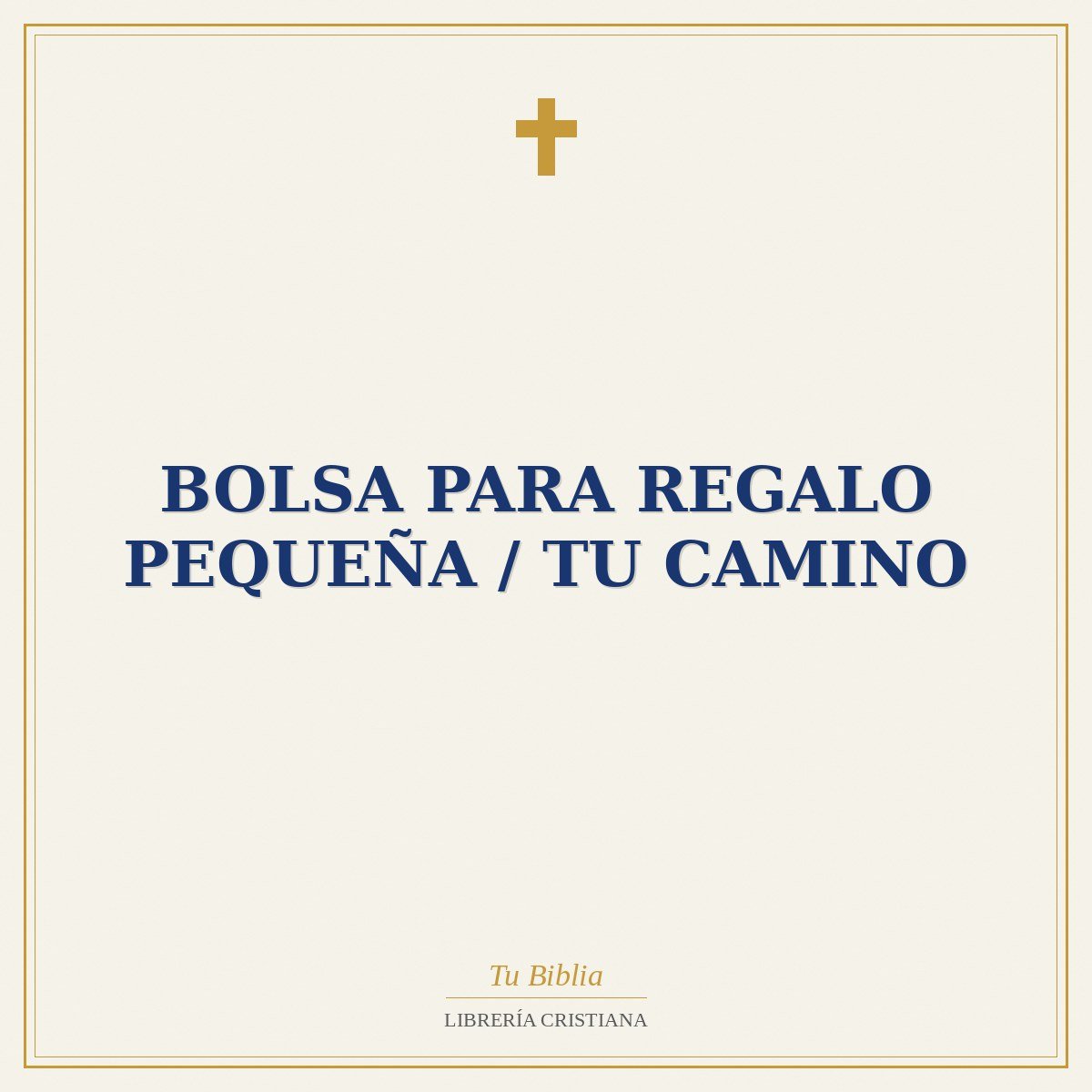 Bolsa Para Regalo Pequeña / Tu Camino 1 Bolsa Para Regalo Pequeña / Tu Camino