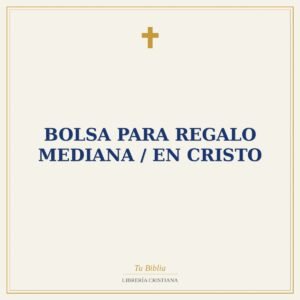 Bolsa Para Regalo Mediana / En Cristo