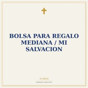 Bolsa Para Regalo Mediana / Mi Salvacion