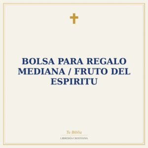 Bolsa Para Regalo Mediana / Fruto Del Espiritu
