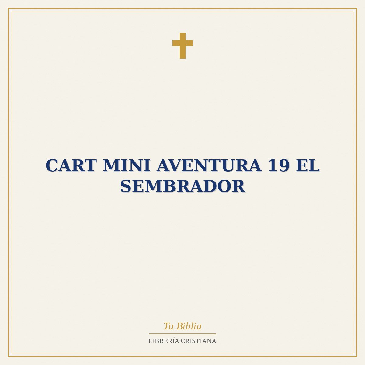 Cart mini aventura 19 El sembrador 1 Cart mini aventura 19 El sembrador
