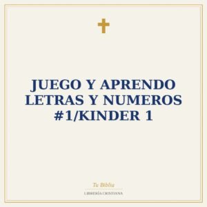Juego Y Aprendo Letras Y Numeros #1/Kinder 1