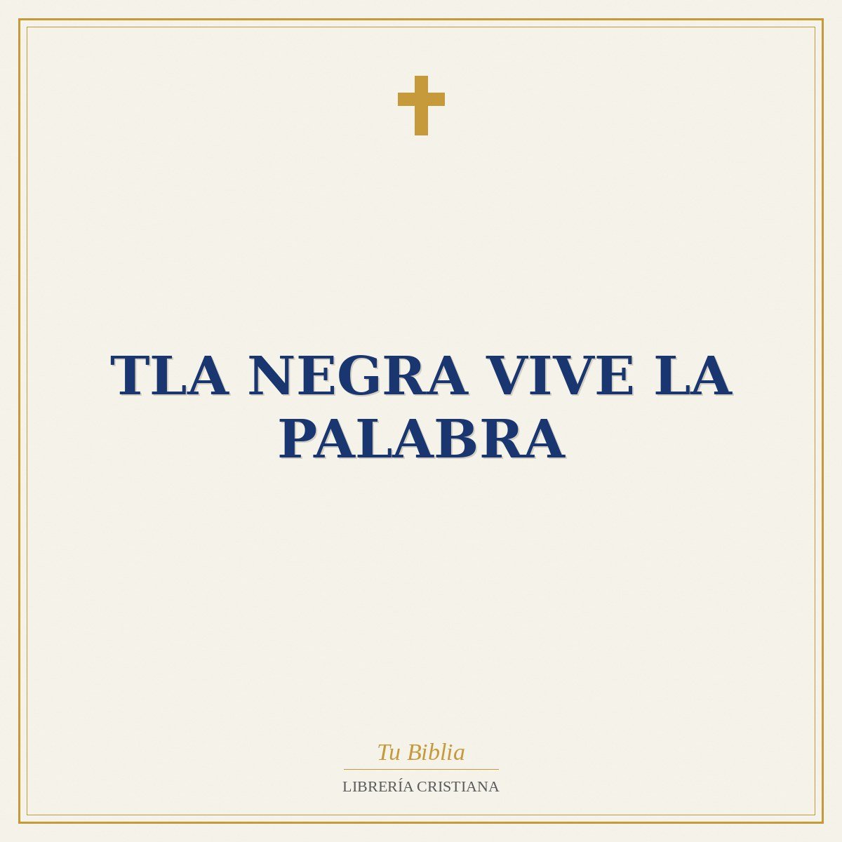 TLA Negra vive la palabra 1 TLA Negra vive la palabra