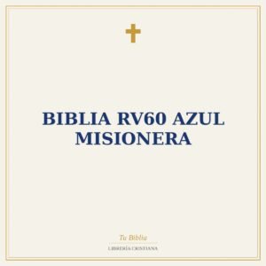 Biblia RV60 Azul Misionera