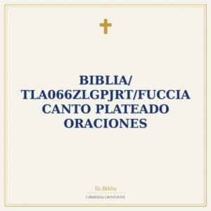 Biblia/ TLA066ZLGPJRT/Fuccia Canto Plateado Oraciones