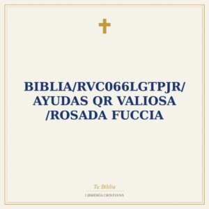 Biblia/RVC066LGTPJR/ Ayudas QR Valiosa /Rosada Fuccia