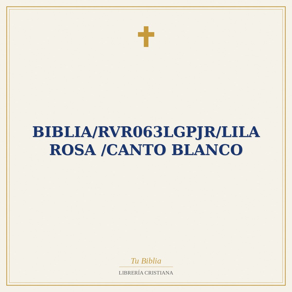 Biblia/RVR063LGPJR/Lila Rosa /Canto Blanco 1 Biblia/RVR063LGPJR/Lila Rosa /Canto Blanco