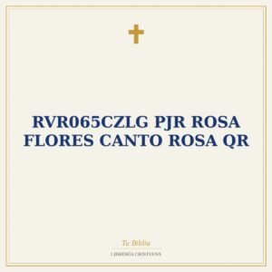 Biblia/RVR065CZLG/PJR/Rosado Canto Rosado
