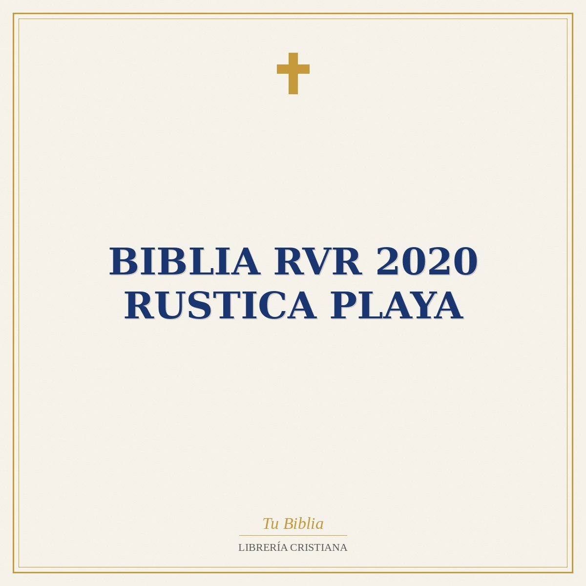 Biblia RVR 2020 Rustica Playa 1 Biblia RVR 2020 Rustica Playa