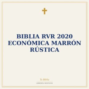 Biblia RVR 2020 Económica Marrón Rústica