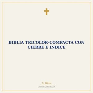 biblia tricolor-compacta con cierre e indice