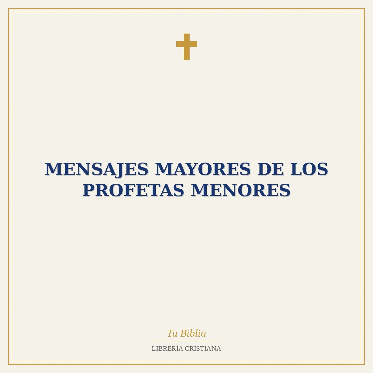 Mensajes Mayores De Los Profetas Menores 1 Mensajes Mayores De Los Profetas Menores
