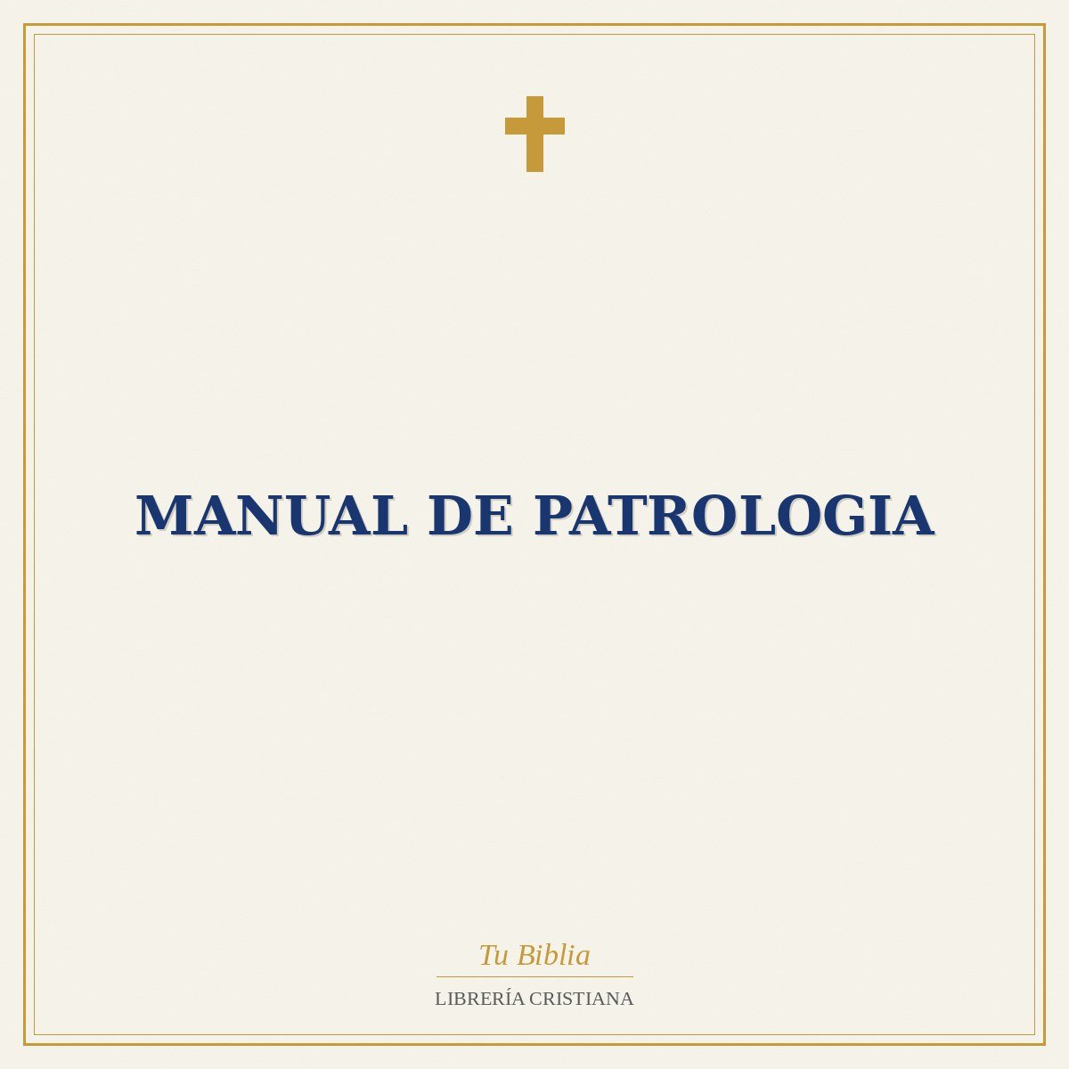 Manual De Patrologia 1 Manual De Patrologia
