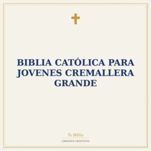 Biblia Católica para Jovenes Cremallera Grande
