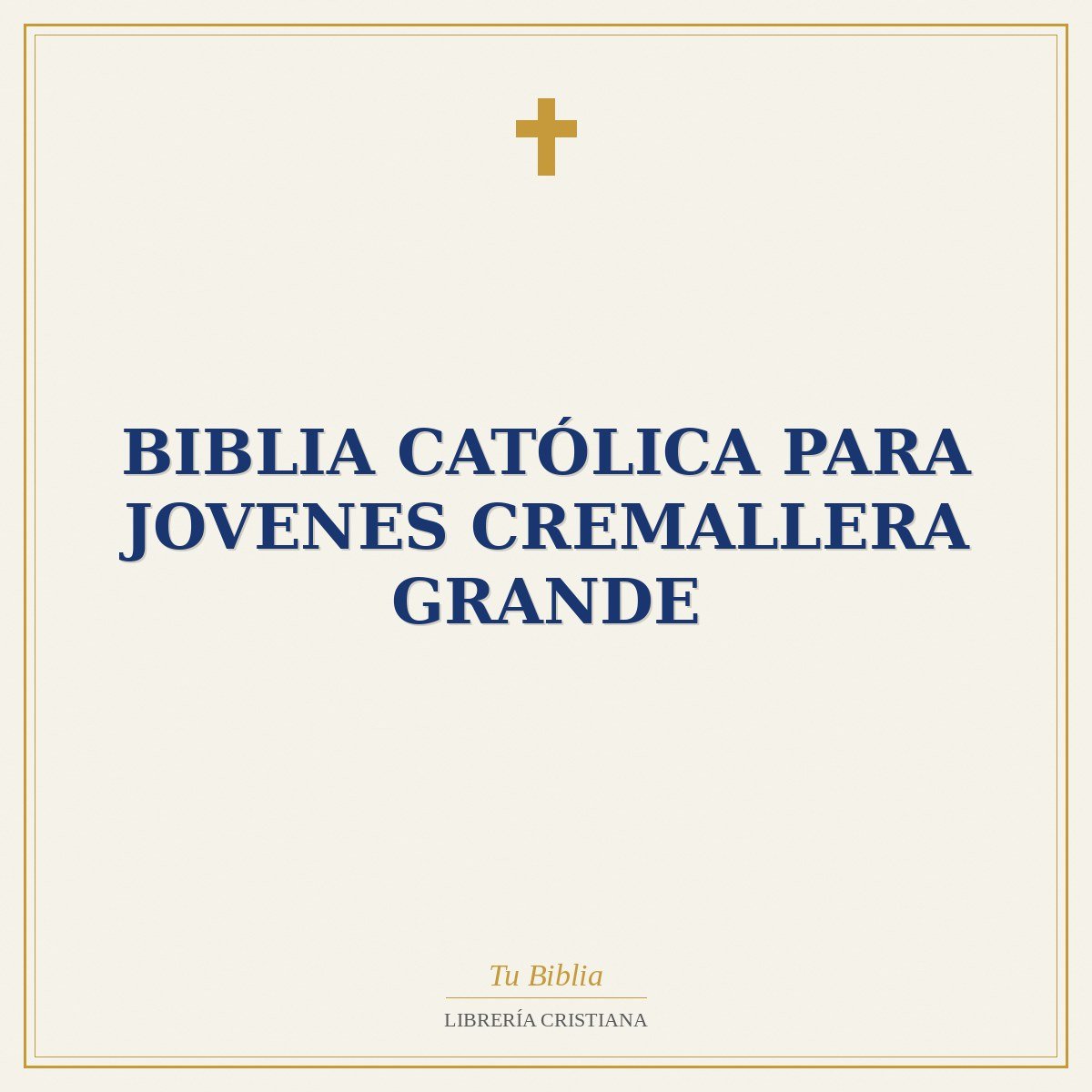 Biblia Católica para Jovenes Cremallera Grande 1 Biblia Católica para Jovenes Cremallera Grande