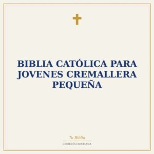 Biblia Católica para jovenes Cremallera Pequeña