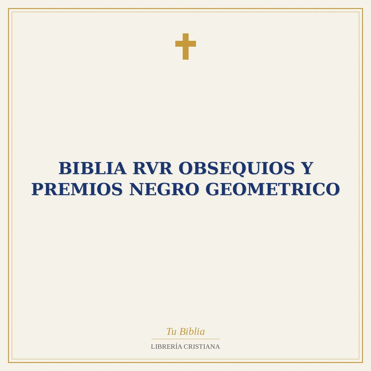 Biblia RVR Obsequios y premios Negro Geometrico 1 Biblia RVR Obsequios y premios Negro Geometrico