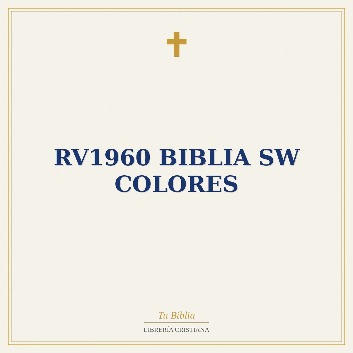 RV1960 Biblia SW COLORES 1 RV1960 Biblia SW COLORES