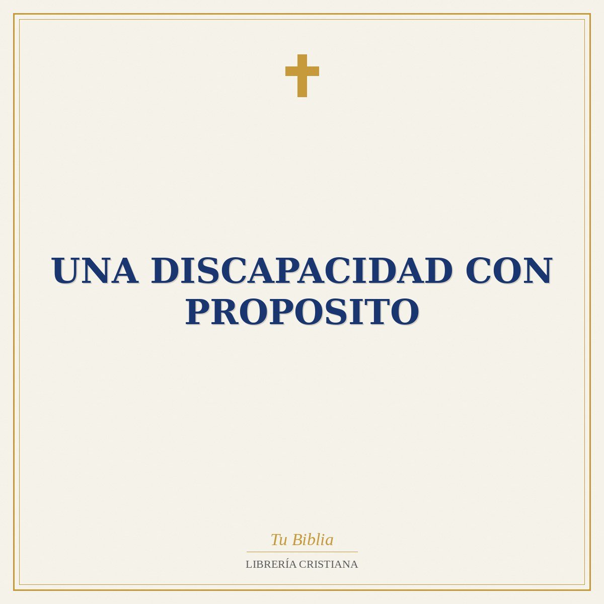 Una Discapacidad Con Proposito 1 Una Discapacidad Con Proposito