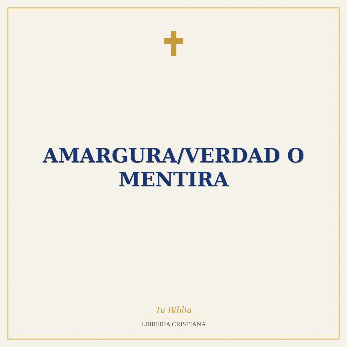 Amargura/Verdad O Mentira 1 Amargura/Verdad O Mentira