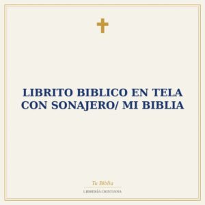 Librito Biblico En Tela Con Sonajero/ Mi Biblia