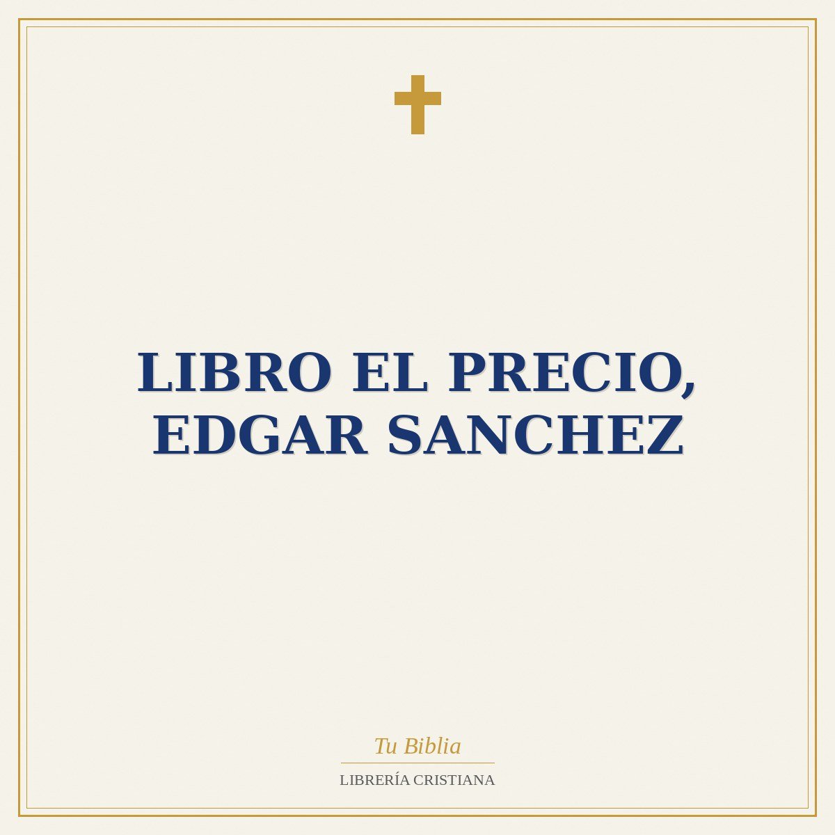 Libro El Precio, Edgar Sanchez 1 Libro El Precio, Edgar Sanchez