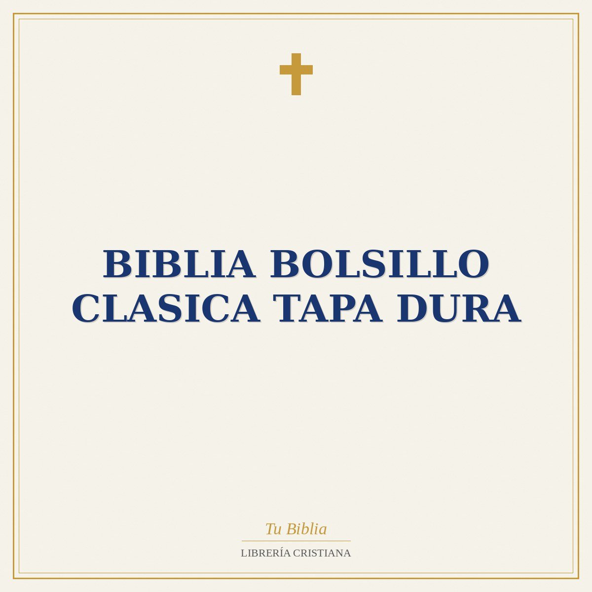 BIBLIA BOLSILLO CLASICA TAPA DURA 1 BIBLIA BOLSILLO CLASICA TAPA DURA