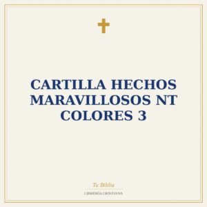 Cartilla Hechos Maravillosos NT Colores 3