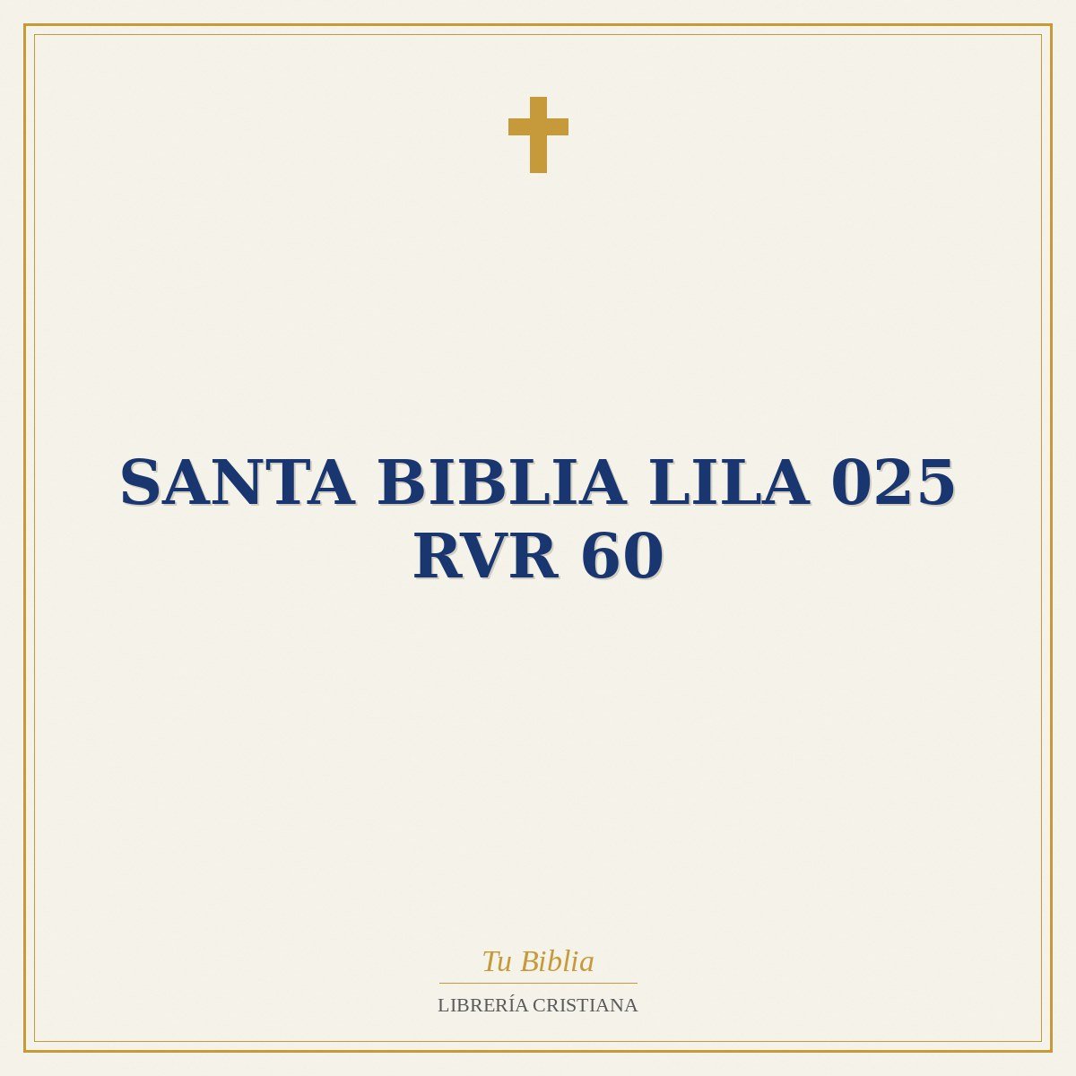 Santa Biblia Lila 025 RVR 60 1 Santa Biblia Lila 025 RVR 60