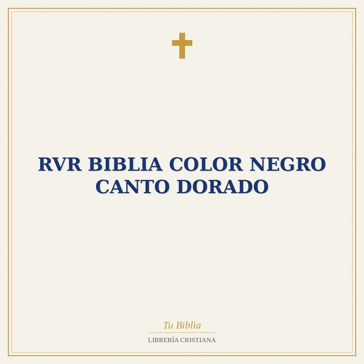 RVR Biblia color negro canto dorado 1 RVR Biblia color negro canto dorado