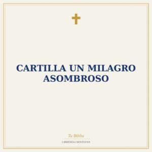 Cartilla un milagro asombroso