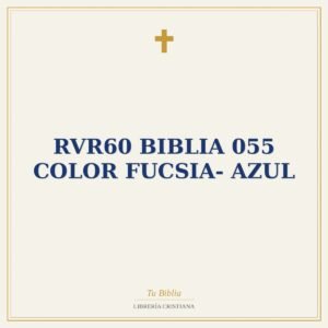 RVR60 Biblia 055 Color Fucsia- Azul