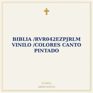 Biblia /RVR042eZPJRLM Vinilo /Colores Canto Pintado