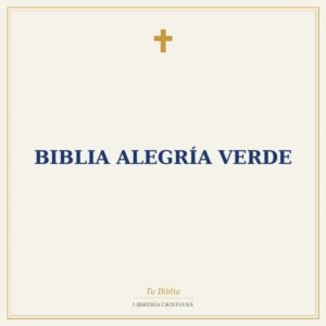 Biblia alegría verde