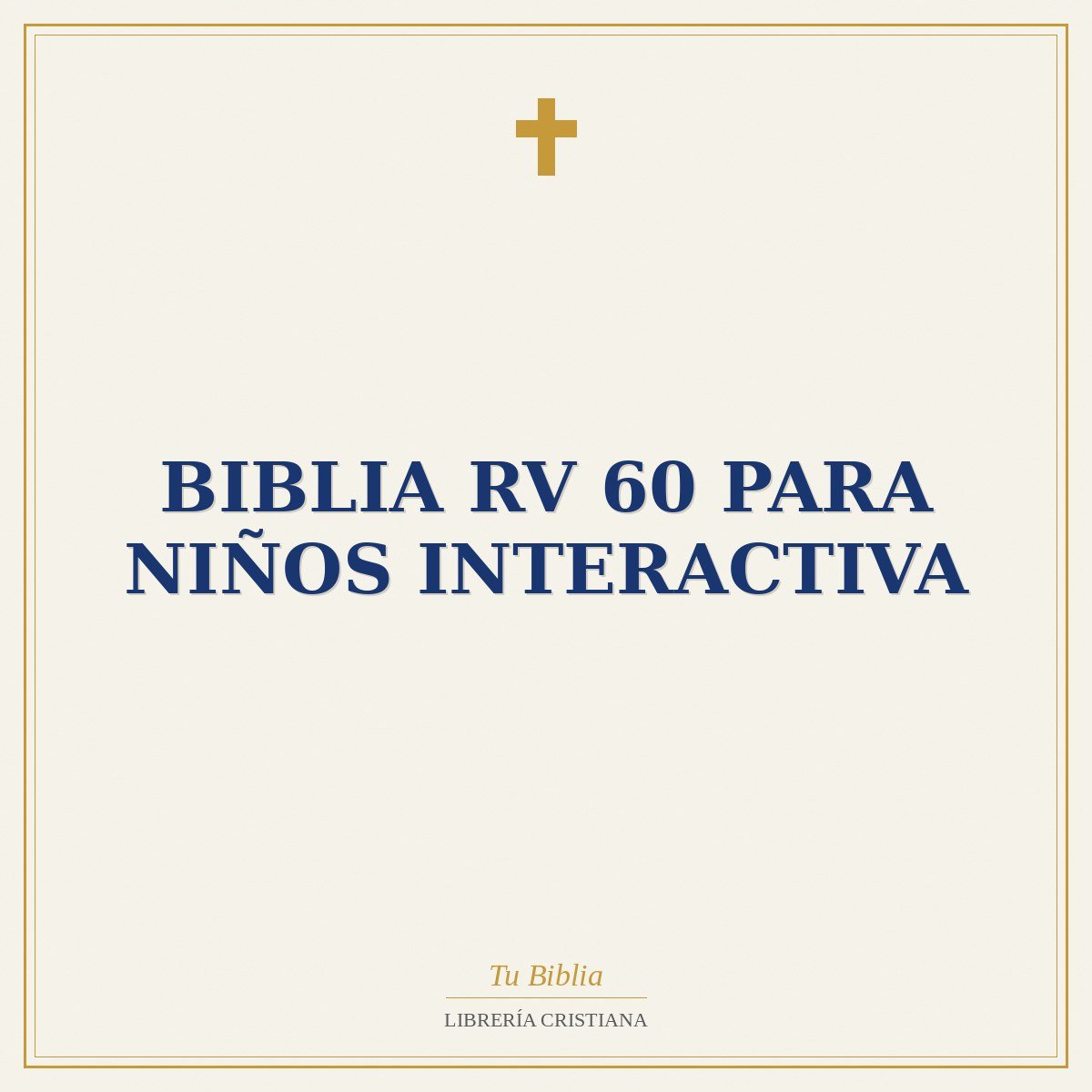 Biblia RV 60 para niños interactiva 1 Biblia RV 60 para niños interactiva