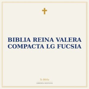 biblia Reina valera compacta LG fucsia