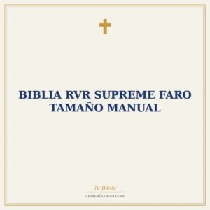 Biblia RVR Supreme Faro Tamaño Manual